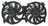 APDI 6029144 Dual Radiator and Condenser Fan Assembly