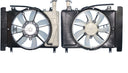 APDI 6034148 Dual Radiator and Condenser Fan Assembly
