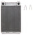 APDI 9010629 HVAC Heater Core - Front