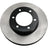 ADVICS A6F004U Disc Brake Rotor - Front