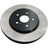 ADVICS A6F009U Disc Brake Rotor - Front