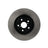 ADVICS A6F025U Disc Brake Rotor - Front Left