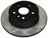 ADVICS A6R035U Disc Brake Rotor - Rear