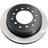 ADVICS A6R036U Disc Brake Rotor - Rear