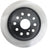 ADVICS A6R040U Disc Brake Rotor - Rear