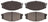 ADVICS AD0207 Disc Brake Pad Set - Front