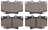ADVICS AD0502 Disc Brake Pad Set - Front