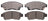ADVICS AD0562 Disc Brake Pad Set - Front