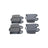 ADVICS AD0771 Disc Brake Pad Set - Rear