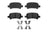 ADVICS AD0828 Disc Brake Pad Set - Rear