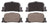ADVICS AD0835 Disc Brake Pad Set - Rear