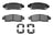 ADVICS AD0883 Disc Brake Pad Set - Rear