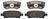ADVICS AD1037 Disc Brake Pad Set - Rear