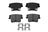 ADVICS AD1057B Disc Brake Pad Set - Rear
