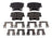 ADVICS AD1057 Disc Brake Pad Set - Rear