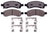 ADVICS AD1169A Disc Brake Pad Set - Front