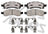 ADVICS AD1169 Disc Brake Pad Set - Front