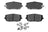 ADVICS AD1180 Disc Brake Pad Set - Rear