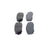 ADVICS AD1184 Disc Brake Pad Set - Front