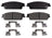 ADVICS AD1194 Disc Brake Pad Set - Rear