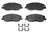 ADVICS AD1202 Disc Brake Pad Set - Front