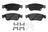 ADVICS AD1287 Disc Brake Pad Set - Front