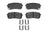 ADVICS AD1302 Disc Brake Pad Set - Rear