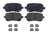 ADVICS AD1326 Disc Brake Pad Set - Rear