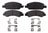 ADVICS AD1363 Disc Brake Pad Set - Front