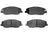 ADVICS AD1384 Disc Brake Pad Set - Front