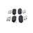 ADVICS AD1393 Disc Brake Pad Set - Rear