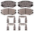 ADVICS AD1421 Disc Brake Pad Set - Front