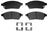 ADVICS AD1422 Disc Brake Pad Set - Front