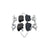 ADVICS AD1423 Disc Brake Pad Set - Rear