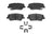 ADVICS AD1439 Disc Brake Pad Set - Rear
