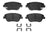 ADVICS AD1444 Disc Brake Pad Set - Front