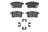 ADVICS AD1451 Disc Brake Pad Set - Rear