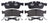 ADVICS AD1455 Disc Brake Pad Set - Front