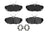 ADVICS AD1465 Disc Brake Pad Set - Rear