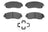 ADVICS AD1521 Disc Brake Pad Set - Front