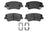 ADVICS AD1543 Disc Brake Pad Set - Front