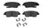 ADVICS AD1551 Disc Brake Pad Set - Rear