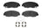 ADVICS AD1578 Disc Brake Pad Set - Front