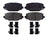 ADVICS AD1596 Disc Brake Pad Set - Rear