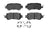 ADVICS AD1624 Disc Brake Pad Set - Rear