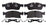 ADVICS AD1629 Disc Brake Pad Set - Front