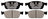 ADVICS AD1645 Disc Brake Pad Set - Front