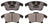 ADVICS AD1653 Disc Brake Pad Set - Front