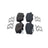ADVICS AD1679 Disc Brake Pad Set - Rear