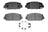 ADVICS AD1697 Disc Brake Pad Set - Front